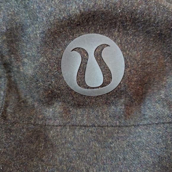 Lululemon Winter Warrior Wool Parka- Heathered Dark Olive - Picture 6 of 9
